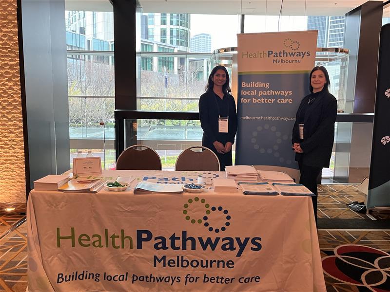 HealthPathways team at the National Dementia Conference